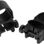 Weaver See-Thru Top Mount Rings 1″ Matte